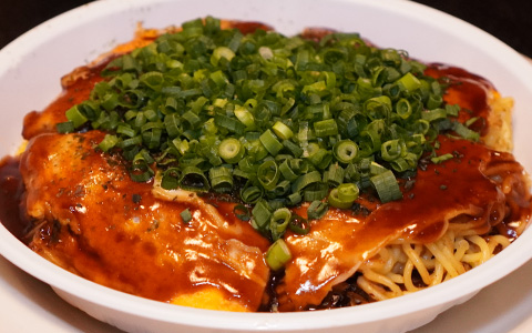 写真:広島焼き